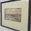 58 000.-ft * Diósy Antal (1895 - 1977) Parlament Országház Budapest  akvarell festménye Kerettel (62 x 51) keret nélkül (37 x 22) 251014_039