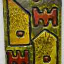 4 500.-ft * Laborcz Mónika kerámia falikép (19,5 x 14 cm. ) 231214_027