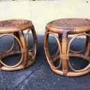 4 800 ft / db * Rattan ülőke / puff 2db ( 34 átm 30mag)  260212_004