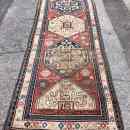 149 900 ft * Antik kézi csomózású 1886'  110 x 310 nagy futó szőnyeg 250310_052