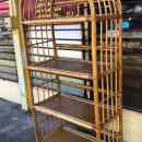 32 800 ft * Rattan polc ( 80szél 42mély 175mag) 260224_017