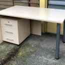 27 800 ft * Nelli íróasztal + konténer ( 140szél 75mély 74mag) 251211_049