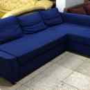 69 900 ft * Kék IKEA sarokkanapé ( 230szél 150mély 45/66mag) 251114_066