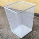 1 600.-ft * Alamó szemetes fehér, fém  ( 26szél 26mély 36mag) 251202_028