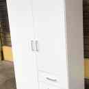 21 800.-ft * Fehér olcsó kombinált szekrény  ( 95szél 50mély 175mag) 251114_044