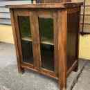 19 800 ft * Antik üveges dohányzóasztal ( 65szél 50mély 80mag) 260317_023