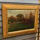 12 000 ft * Erdei tájkép  olaj vászon festmény aranykeretes (80 x 65) 260128_063