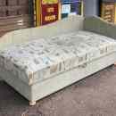 43 800 ft* Zöld sarok támlás rugós heverő ( 90szél 200mély 45/80mag) 260205_001