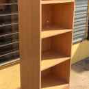 9 800 ft * Bükk olcsó 1fiókos polcos szekrény ( 46szél 33mély 140mag) 260324_017