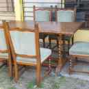 69 900 Ft * Koloniál asztal + 6 szék  20220317_101037