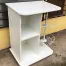 9 800 ft * Fehér gurulós konyhasziget ( 40szél 40mély 46/80mag) 260219_026