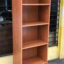 14 800 ft * Cseresznye színű nyitott polc ( 54szél 34mély 190mag) 260122_017