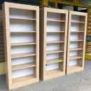 19 800 ft / db * Nyírszinű könyvespolc 3 db ( 84szél 40mély 100mag) 251027_056