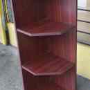 4 200 Ft * Mahagóni sarokpolc ( 50szél 35mély 110mag)  260102_007