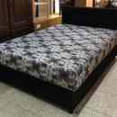 69 900 ft * Szürke mintás franciaágy ( 140szél 200mély 57/100mag) 260317_001