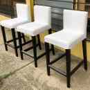 27 000 ft * Fekete - fehér bár szék 3db  ( 40szél 45mély 60/95mag) 260416_010