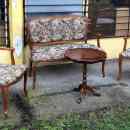 69 900 ft * Rózsa mintás neobarokk garnitúra  260128_008