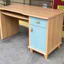 17 800 ft * Bükk -kék íróasztal ( 120szél 60mély 72mag) 251031_001