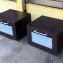 9 800 ft * Barna Niki éjjeliszekrény pár ( 50szél 40mély 40mag) 251125_001