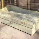 43 800 ft /db Zöld sarok támlás rugós heverő 2db ( 90szél 200mély 45/80mag) 251030_001