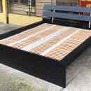 79 900 ft * IKEA barna franciaágy keret + demko feder ágyrács ( 180szél 210mély 40/90mag) 260217_001