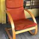  8 800 ft * Téglavörös poang fotel ( 66szél 70mély 40/90mag) 260317_029