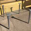 7 800 ft * Dani üveglapos dohányzó asztal ( 68szél 68mély 45mag) 260309_005