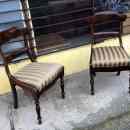 28 000 ft * Biedermeier szék 2db ( 48szél 40mély 44/80mag) 260128_015